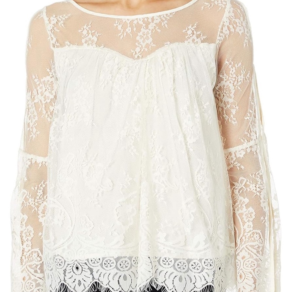 Abercrombie Lace Blouse Size Medium